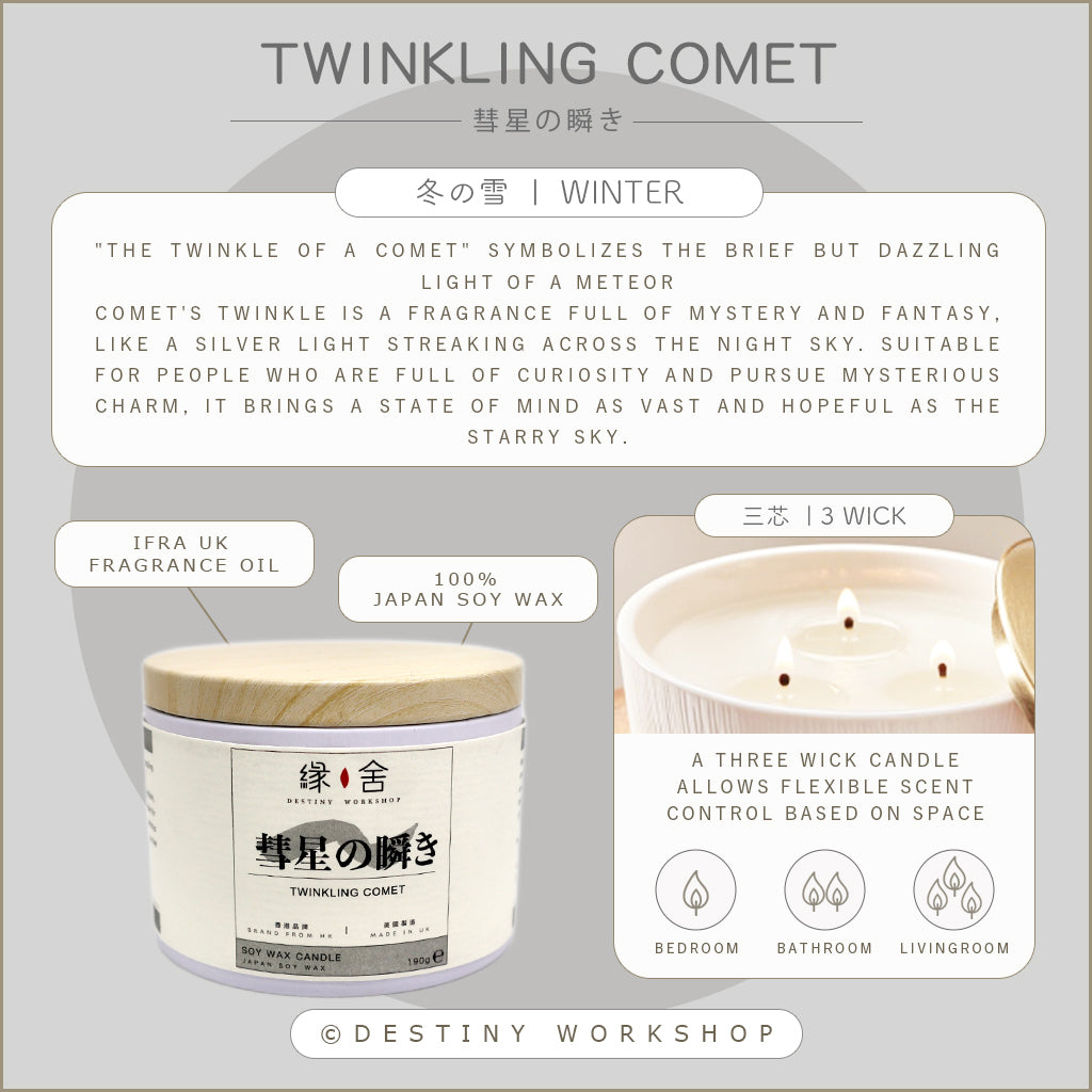 Twinkling Comet | 彗星の瞬き