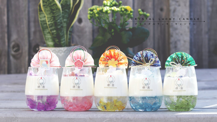 Crystal Lucky Candle