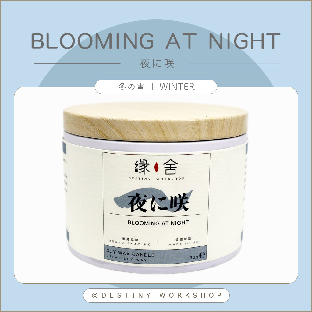 Blooming at night | 夜に咲