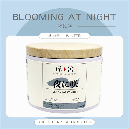 Blooming at night | 夜に咲