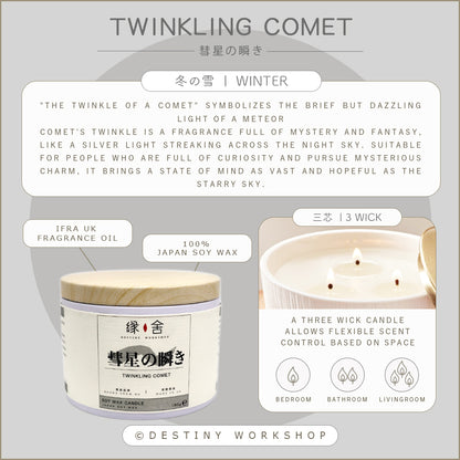 Twinkling Comet | 彗星の瞬き