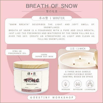 Breath of Snow | 雪の吐息